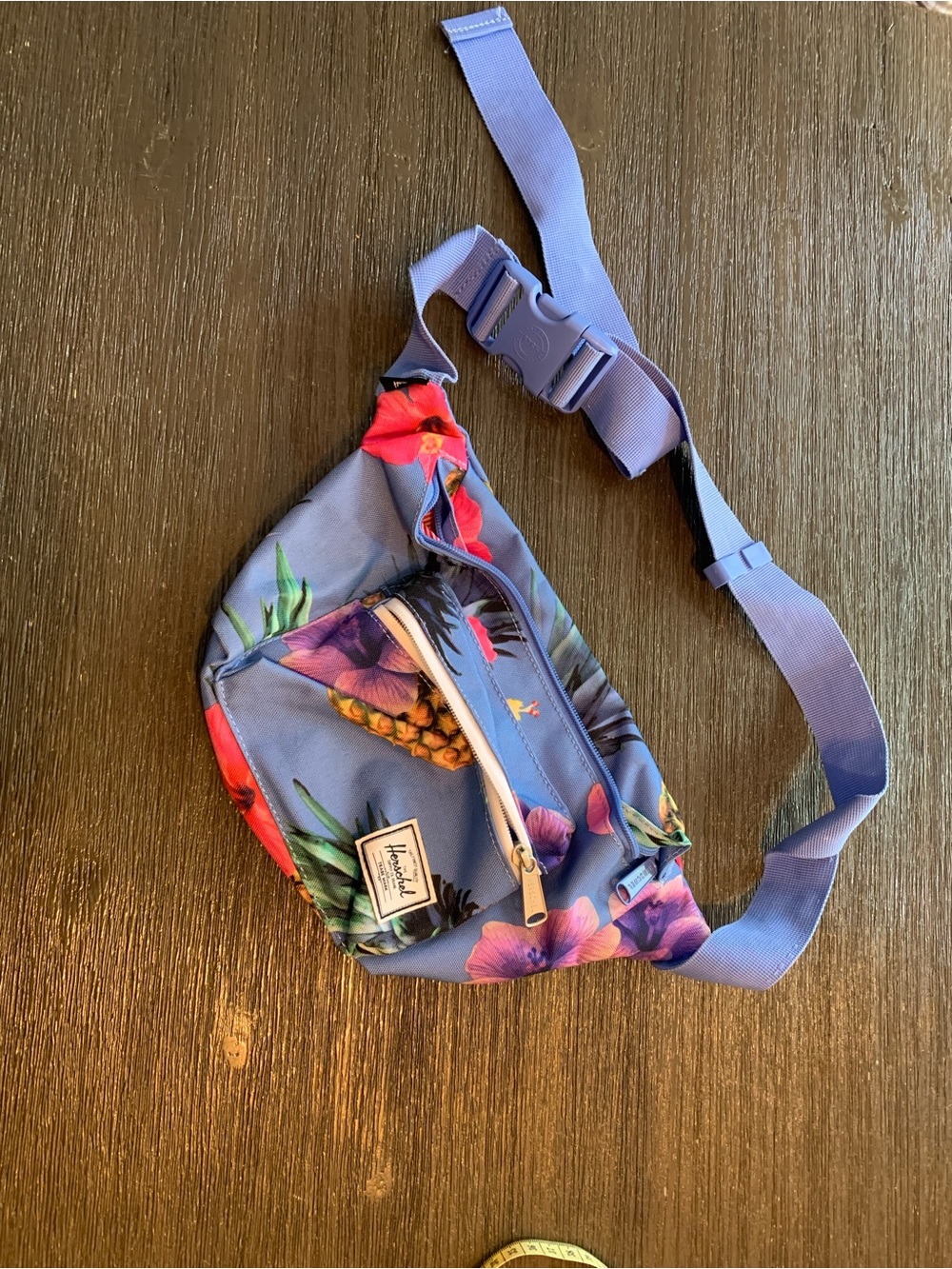 Herschel Supply Company Lavender Floral Pineapple Waist Pack